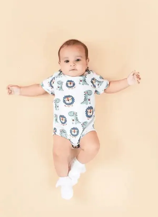 Teddytot_Interlock_Lion_Print_Organic_Cotton_Onesie