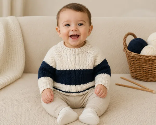 Teddytot_Handmade_Cardigan_Navy_Blue_And_White_Stripes