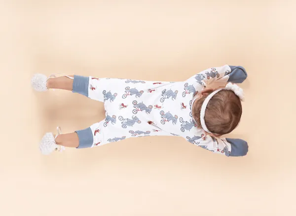 Teddytot_Interlock_Elephant_Print_Digital_Print_Organic_Cotton_Romper