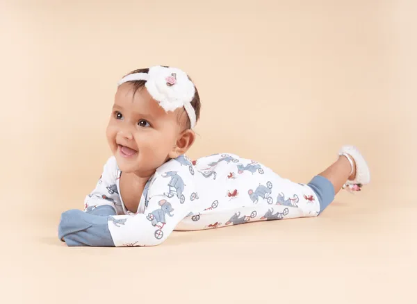Teddytot_Interlock_Elephant_Print_Digital_Print_Organic_Cotton_Romper
