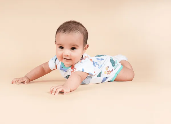Teddytot_Interlock_Ocean_Life_Creatures_Digital_Print_Organic_Cotton_Onesie