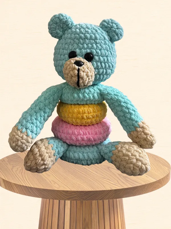 Handmade_Crocheted_Teddy_AMIGURUMI
