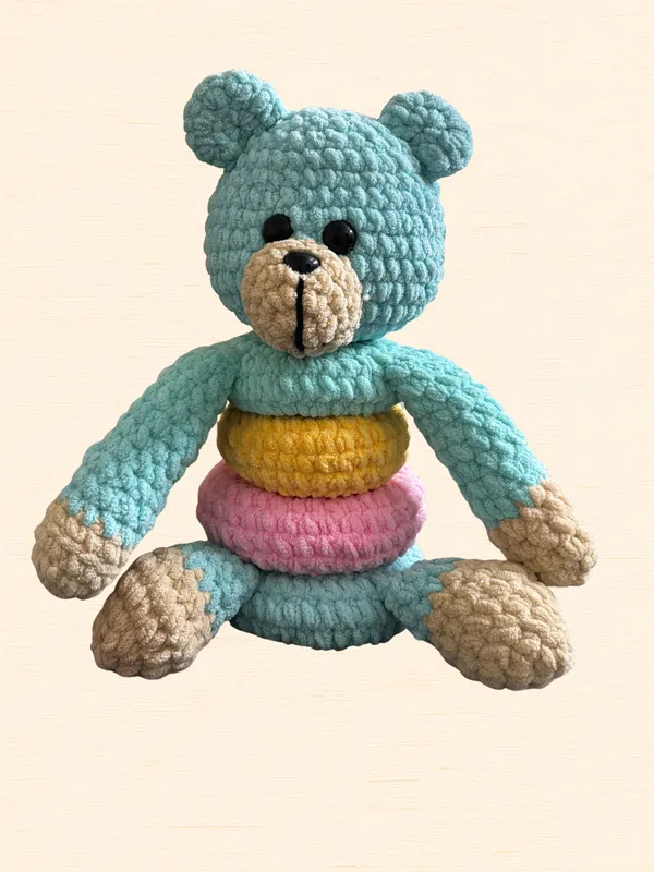 Handmade_Crocheted_Teddy_AMIGURUMI