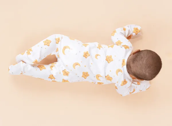 Teddytot_Interlock_Star_Moon_Digital_Print_Organic_Cotton_Romper_Sleepsuit