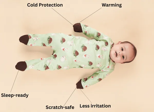 Teddytot_Interlock_Turtle_Bunny_Digital_Print_Organic_Cotton_Romper_Sleepsuit