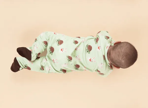Teddytot_Interlock_Turtle_Bunny_Digital_Print_Organic_Cotton_Romper_Sleepsuit
