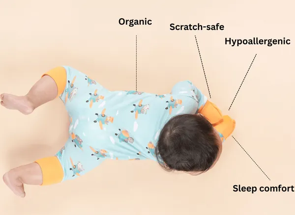 Teddytot_Interlock_Airplane_Pattern_Digital_Print_Organic_Cotton_Romper