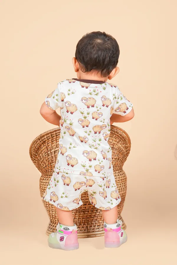 Teddytot_Interlock_Sheep_Digital_Print_Organic_Cotton_T_Shirt_Shorts_Set