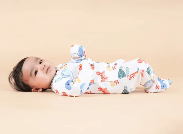 Teddytot_Interlock_Ocean_Life_Creatures_Digital_Print_Organic_Cotton_Romper_Sleepsuit