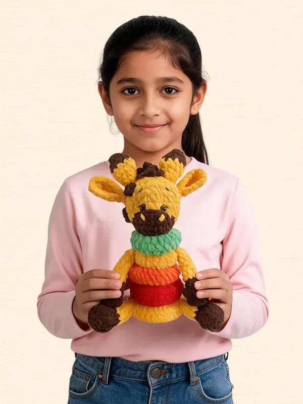 Giraffe_Crocheted_Toy_Handmade