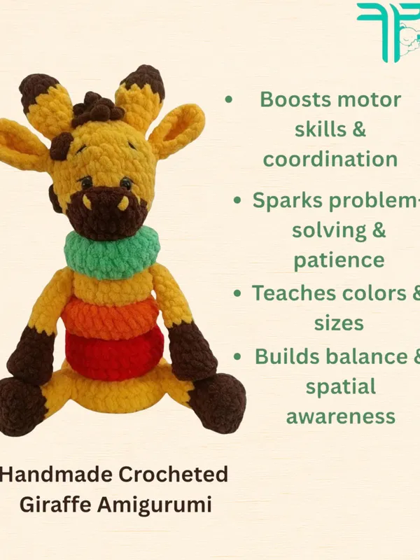 Giraffe_Crocheted_Toy_Handmade
