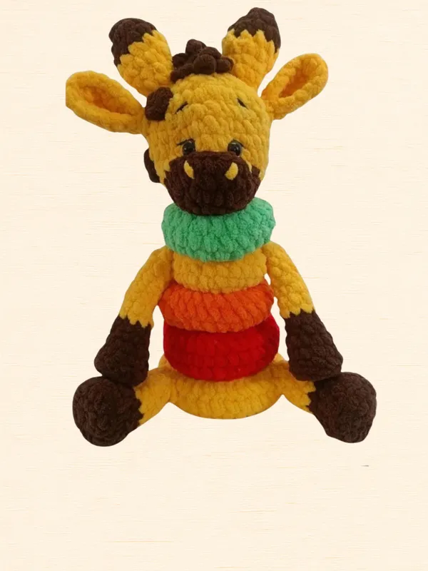 Giraffe_Crocheted_Toy_Handmade