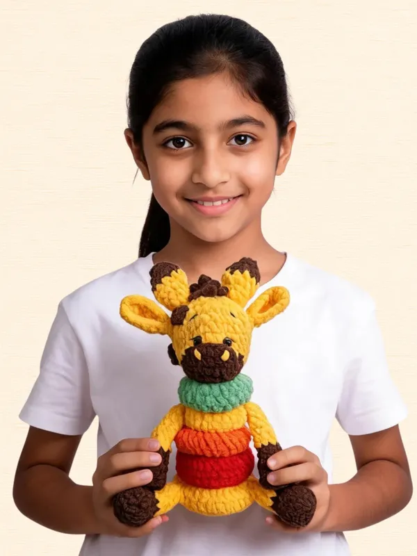 Giraffe_Crocheted_Toy_Handmade