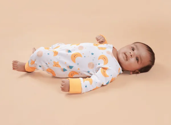 Teddytot_Interlock_Star_Moon_Print_Organic_Cotton_Romper