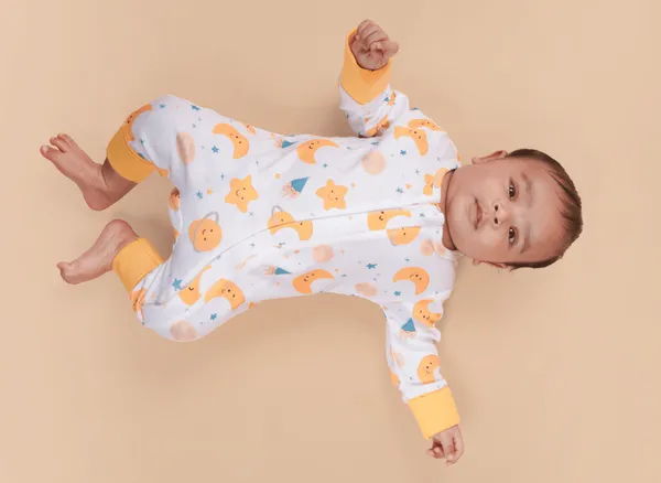 Teddytot_Interlock_Star_Moon_Print_Organic_Cotton_Romper
