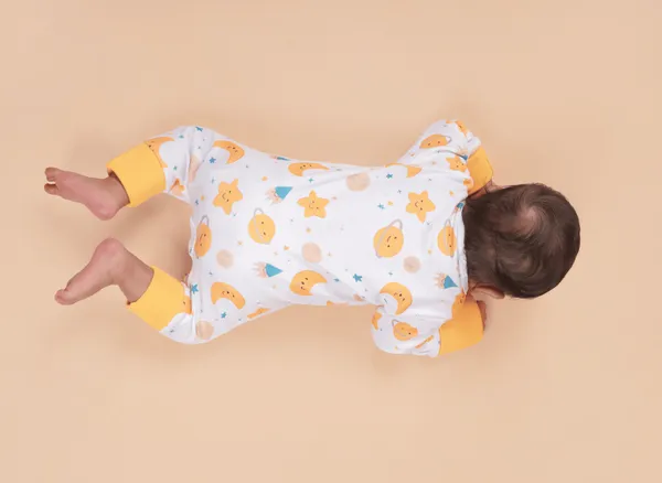 Teddytot_Interlock_Star_Moon_Print_Organic_Cotton_Romper