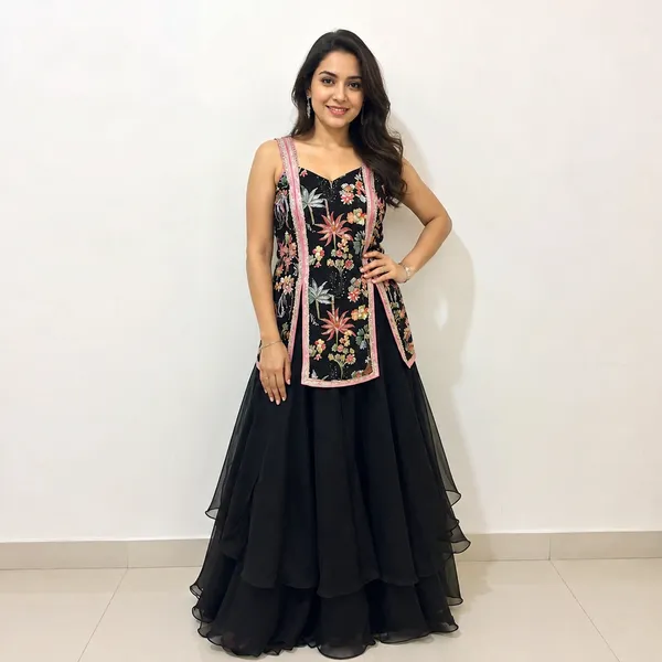 Black_Floral_Layered_Ethnic_Set_For_Women