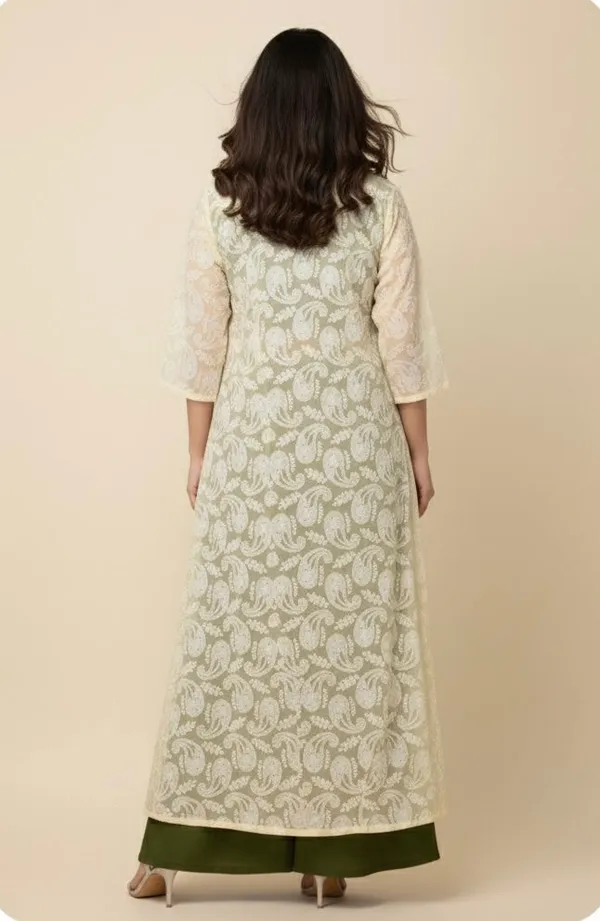 Olive_Grace_Crop_Top_Palazzo_Set_With_Chikankari_Cotton_Jacket