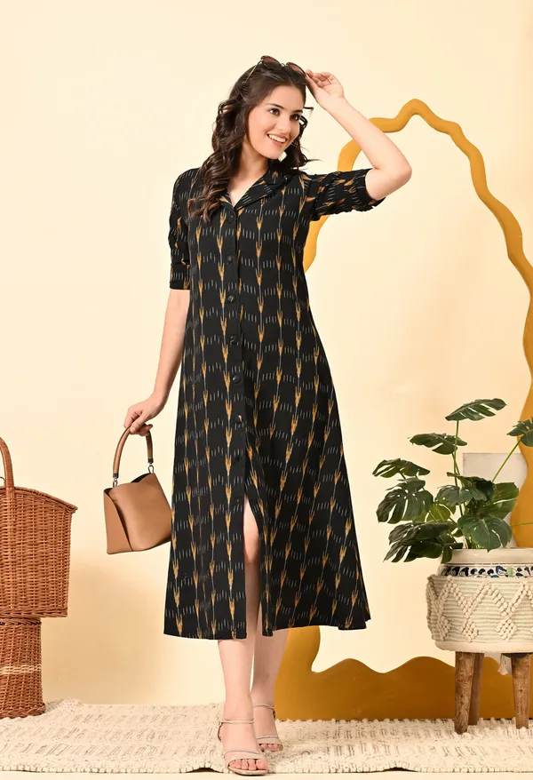 Fit_And_Flare_Shirt_Dress