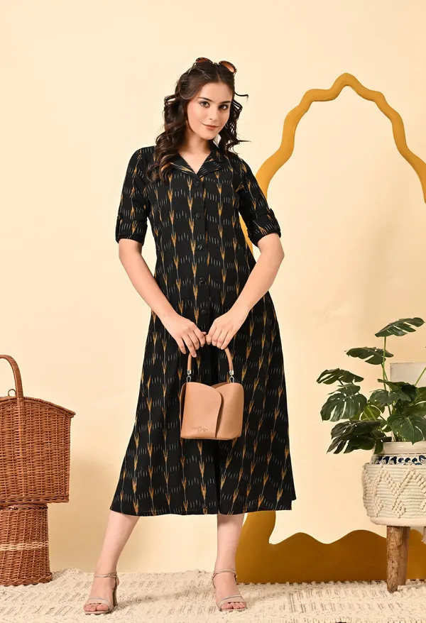 Fit_And_Flare_Shirt_Dress
