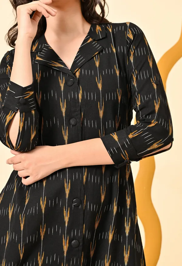 Fit_And_Flare_Shirt_Dress