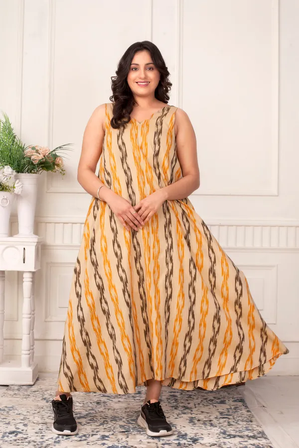 Breezy_Ikat_Cotton_Kali_Dress