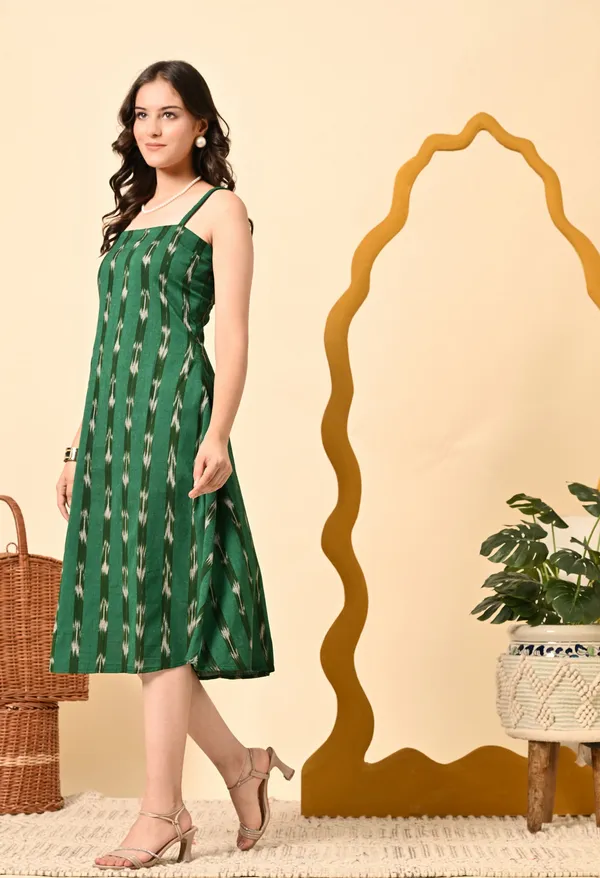 Fusion_Ikat_Jacket_Dress_With_Inner