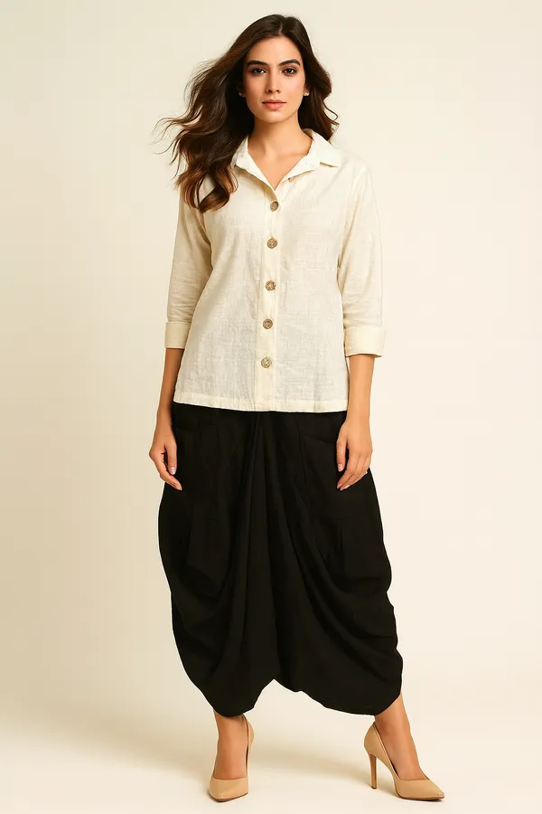 Moonlight_Flow_Black_Ivory_Cowl_Cordset