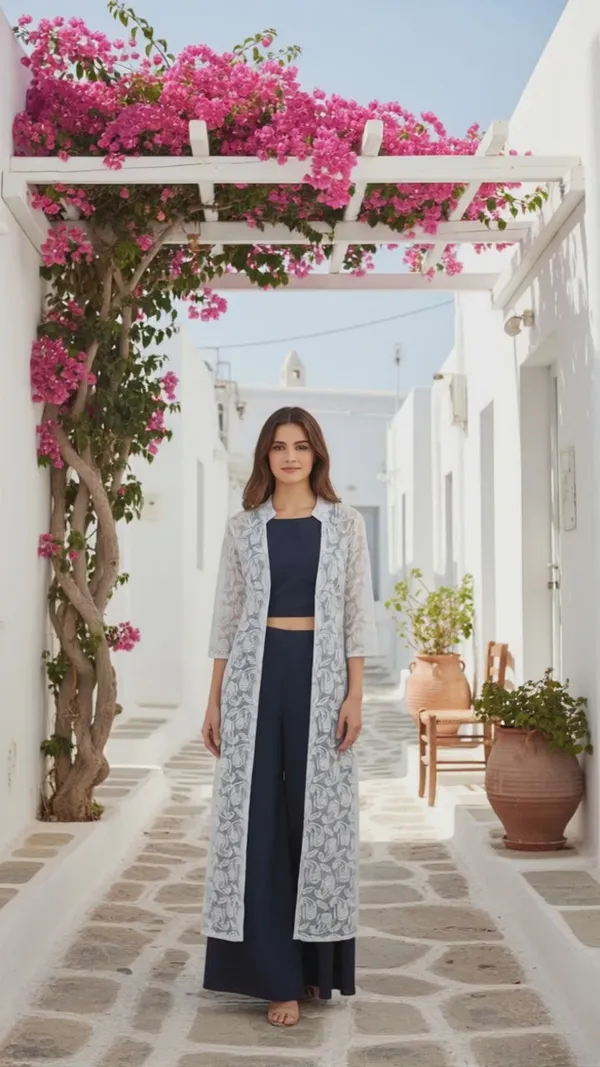 Blue_Crop_Top_With_Pallazo_And_Chickenkari_Jacket