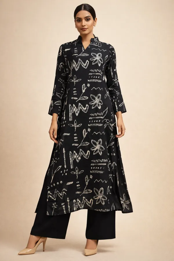 Midnight_Muse_Pure_Cotton_Kurta_Set