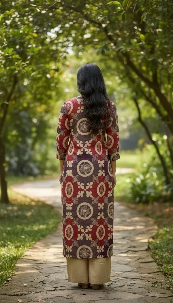 Pink_Gotta_Patti_Toke_With_Amara_Patchwork_Print_Kurta_Set