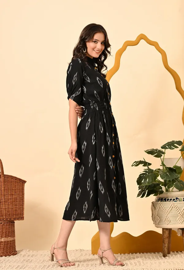 Black_Diamond_Elasticated_Midi_Dress