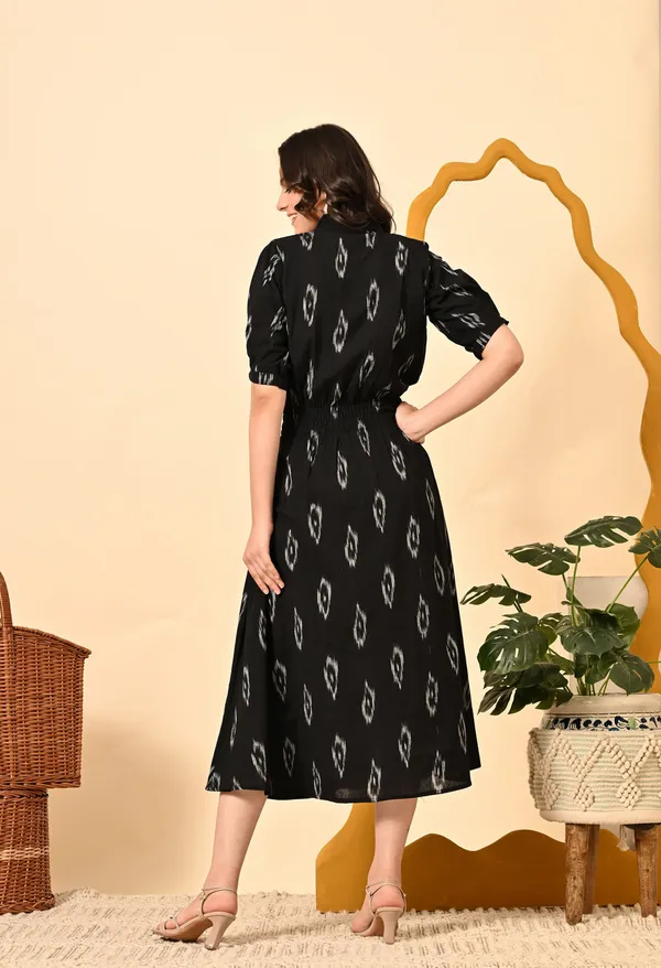 Black_Diamond_Elasticated_Midi_Dress