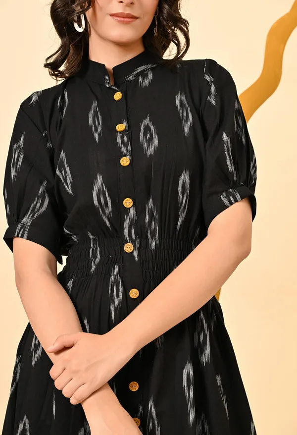 Black_Diamond_Elasticated_Midi_Dress