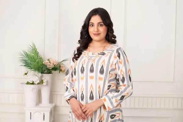 Ikat_Cross_Pattern_Cotton_Coord_Set