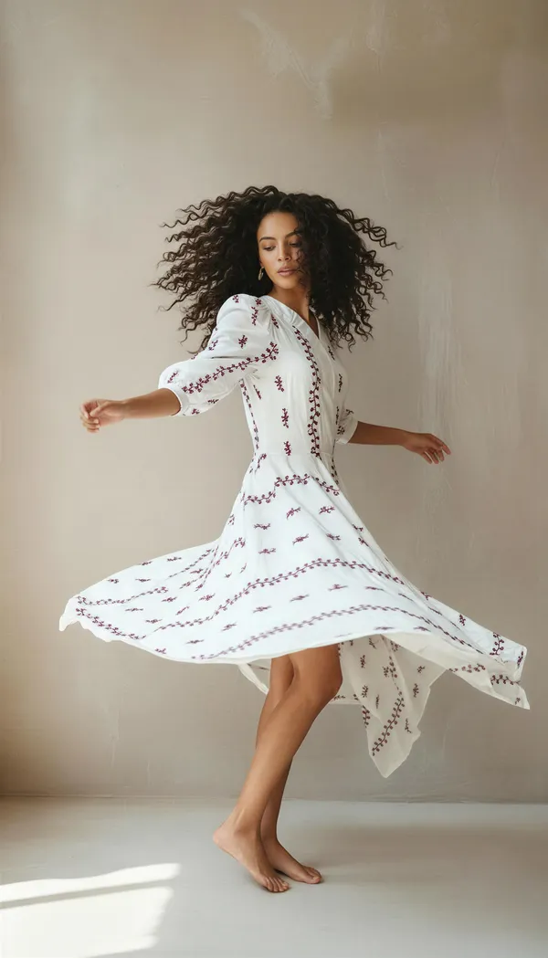 Ivory_Embroidered_Asymmetric_Dress_With_Maroon_Jacket