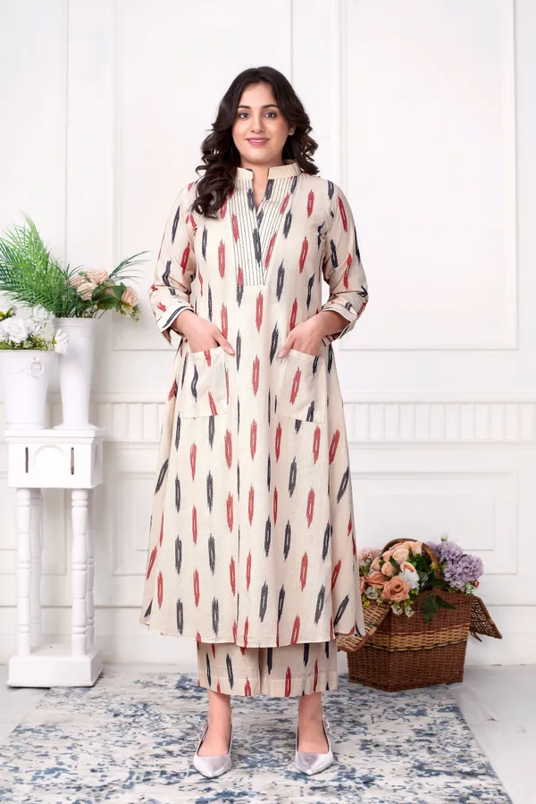 Classic_Ikat_Cotton_Coord_Set