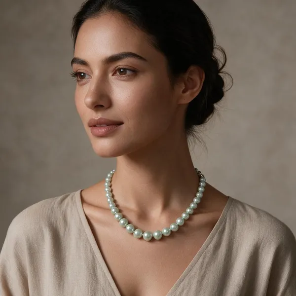 White_And_Gold_Pearl_Beads_Brass_Chain_Minimal_Necklace_For_Women