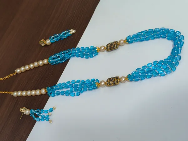 Designer_Hydro_Quartz_Beaded_Necklace
