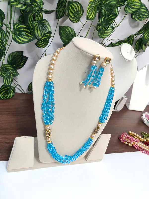 Designer_Hydro_Quartz_Beaded_Necklace