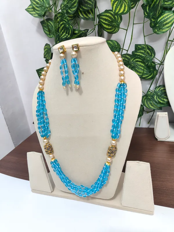 Designer_Hydro_Quartz_Beaded_Necklace