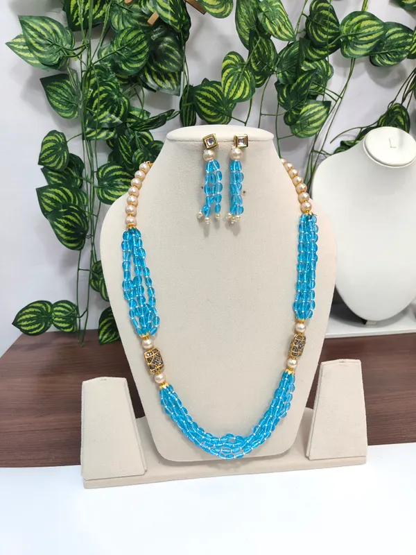 Designer_Hydro_Quartz_Beaded_Necklace