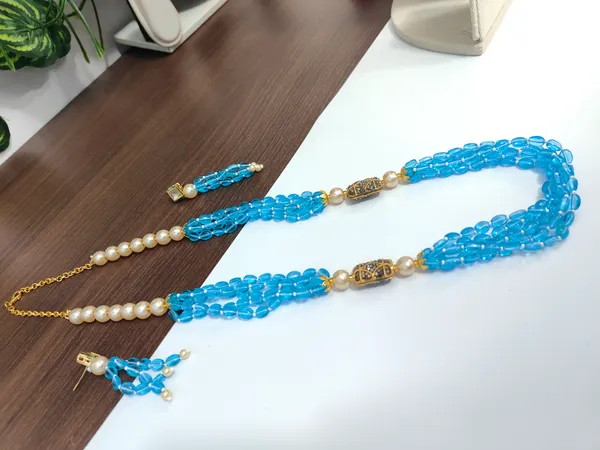 Designer_Hydro_Quartz_Beaded_Necklace