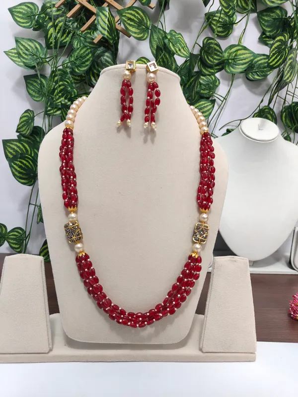 Elegant_Hydro_Quartz_Pearl_Beaded_Necklace