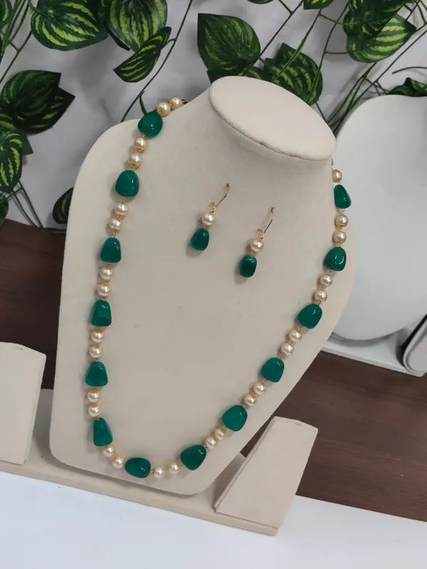 Designer_Natural_Quartz_Pearl_Necklace