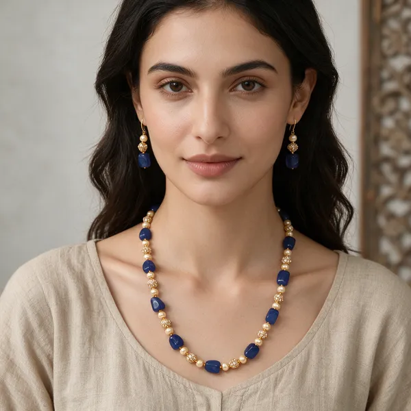 Multicolor_Brass_Quartz_Zirconia_Pearl_Beaded_Necklace_For_Women