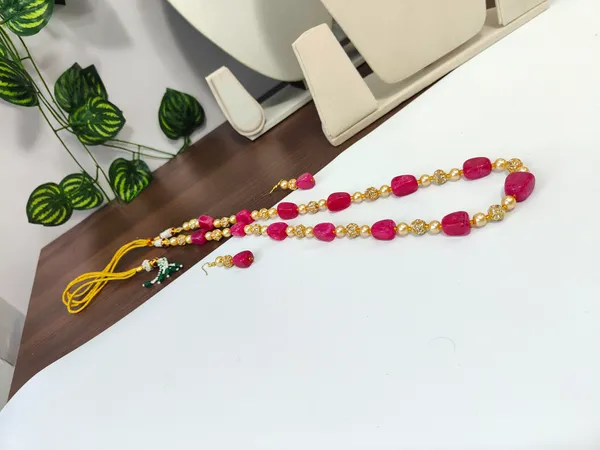 Multicolor_Natural_Quartz_Zirconia_Brass_Beaded_Necklace_For_Women