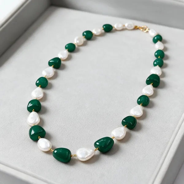 Gold_White_Quartz_Mother_Of_Pearl_Brass_Necklace_For_Women