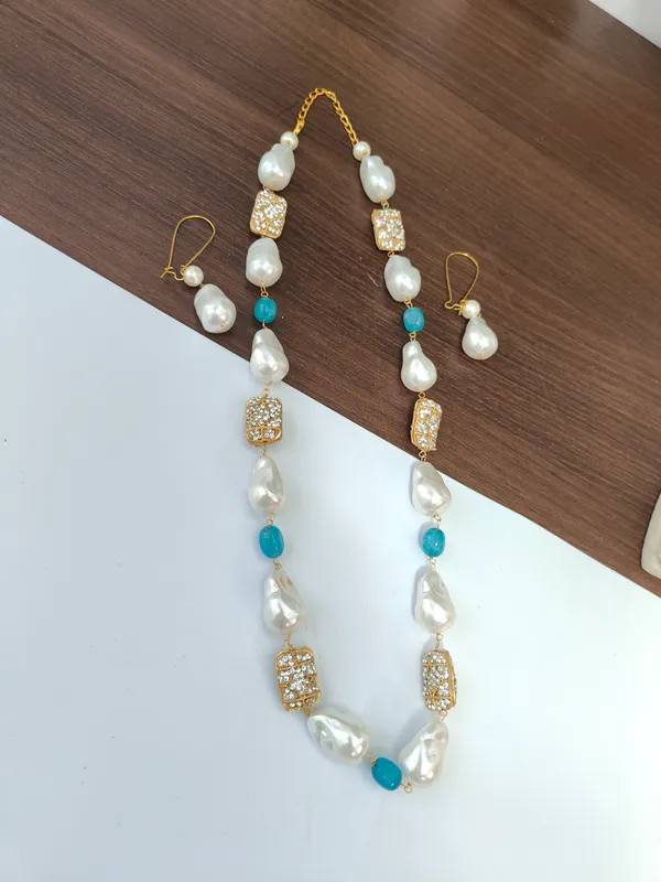 Classic_Natural_Stone_Pearl_Necklace