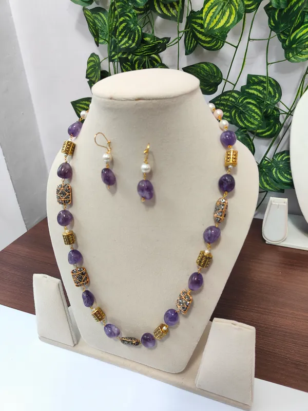 Elegant_Amethyst_Pearl_Necklace